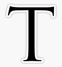 Letter T Sticker