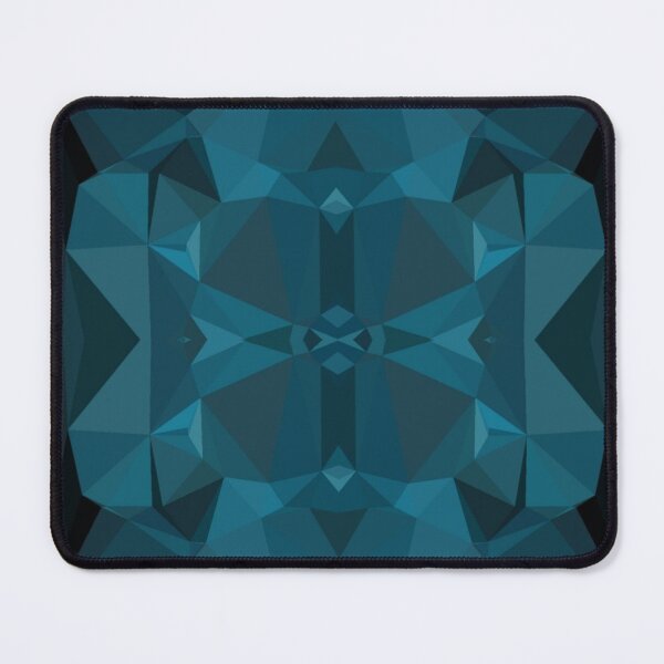 Item preview, Blue abstract geometric background designed and sold by The Hand That Listens.
