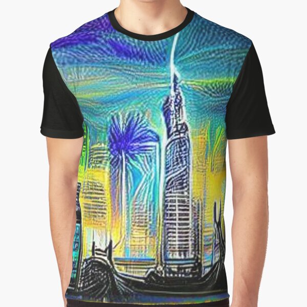 Straight Outta Sharjah United Arab Emirates Compton Parody Grunge City T Shirt