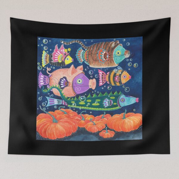 Item preview, 10. Fish. Halloween designed and sold by Nonna Mynatt.