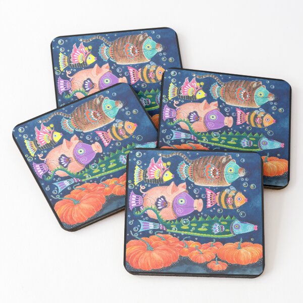 Item preview, 10. Fish. Halloween designed and sold by Nonna Mynatt.