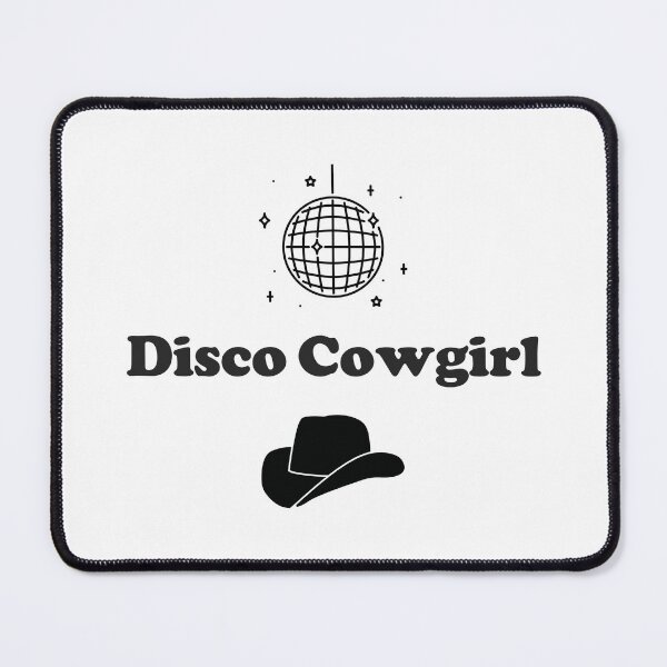 Item preview, Disco Cowgirl - Retro cowgirl designed and sold by Back To The 80s.