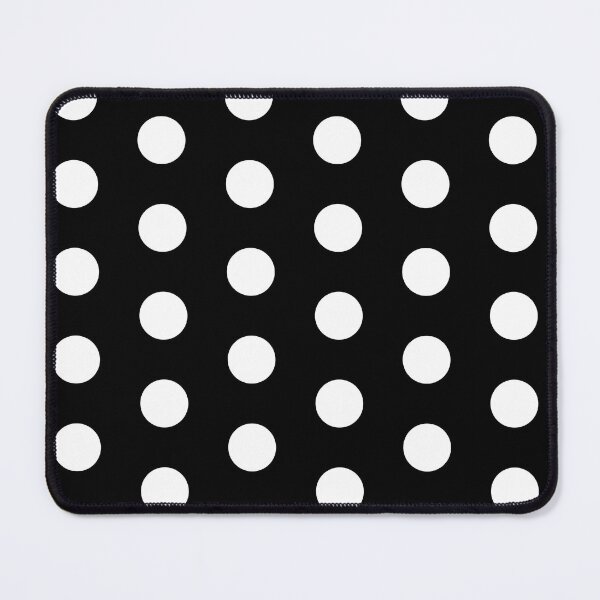 Item preview, Little White Dot Black Background designed and sold by AxRiiseDesign.