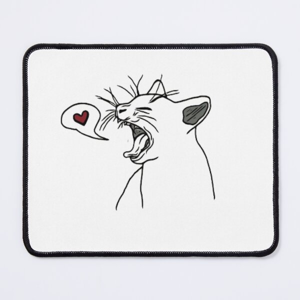 Item preview, Yawning Cat designed and sold by WTCHShowFunding.