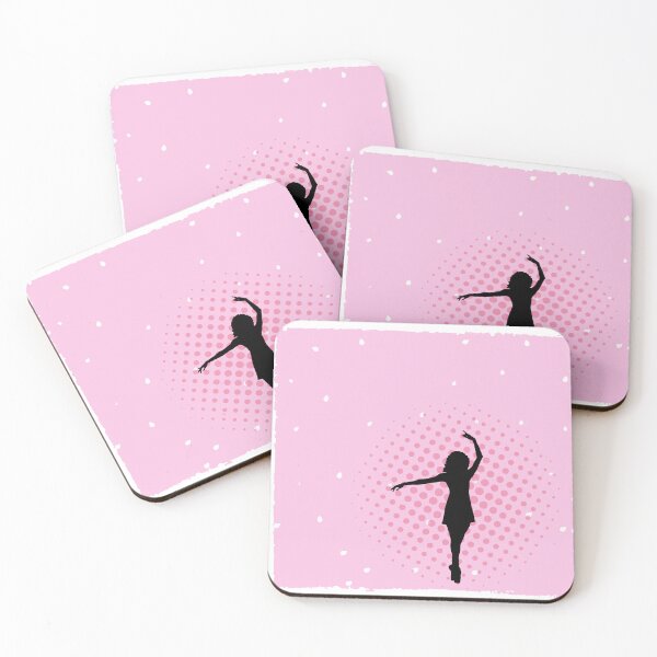 Item preview, Silhouette dancer in pink designed and sold by Project182500.