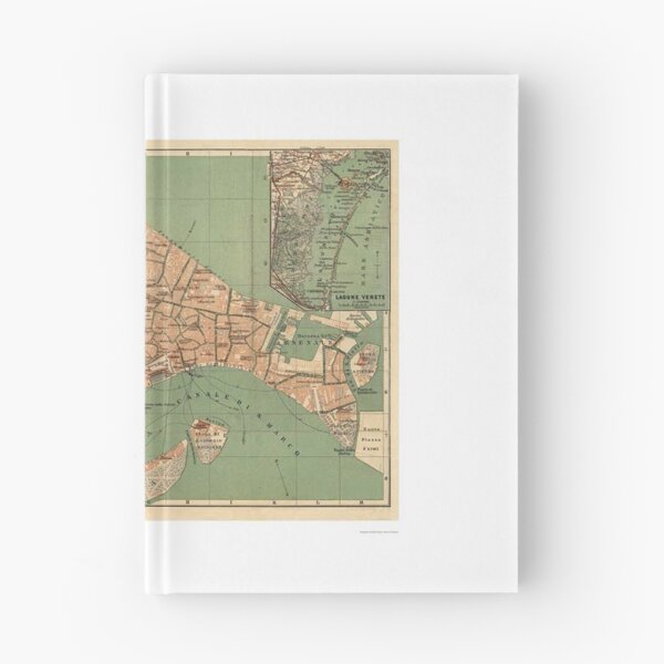 Item preview, Venice Map 1886 designed and sold by SpaceAgency.