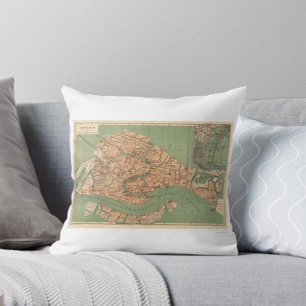 Item preview, Venice Map 1886 designed and sold by SpaceAgency.