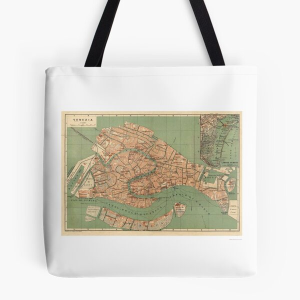 Item preview, Venice Map 1886 designed and sold by SpaceAgency.