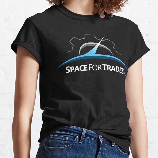 SpaceForTrades.org Logo (large, simplified text) Classic T-Shirt