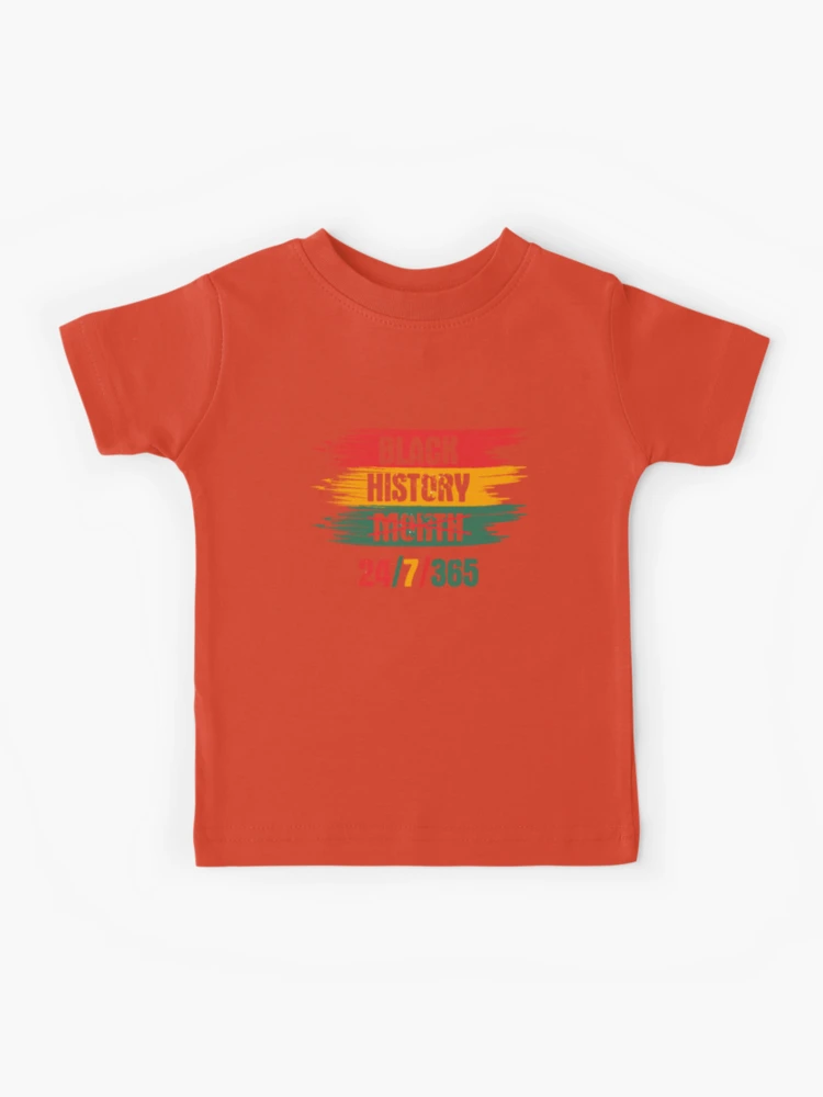 Black History is Every Day, 24/7/365, not just a Month Kids T-Shirt for  Sale by Rabbitti