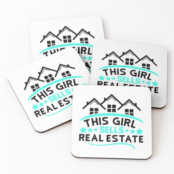 Item preview,  This Girl Sells Real Estate, Gift for Real Estate Agent, Realtor designed and sold by shopx8.