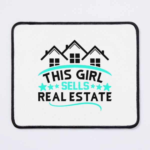 Item preview, This Girl Sells Real Estate, Gift for Real Estate Agent, Realtor designed and sold by shopx8.
