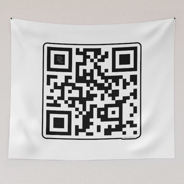 Item preview, Ric K Roll QR Code [Roufxis-Rb] designed and sold by RoufXis.