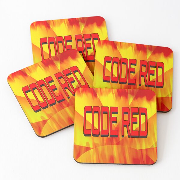 Item preview, Code Red 22 Abstract Expressionist Global warming art work designed and sold by EdwardMonet.