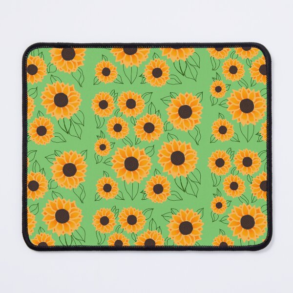 Item preview, Green Sunflower print designed and sold by DemonicGloom.