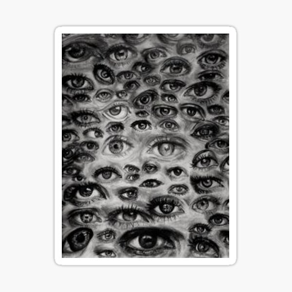 Eyes Poster Sticker