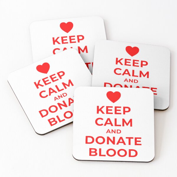 Item preview, Keep Calm and Donate Blood designed and sold by SocialAtrophy.