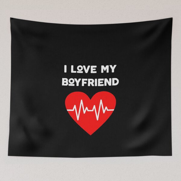 Item preview, Nice I love my boyfriend designed and sold by InnaPo ⭐⭐⭐⭐⭐.