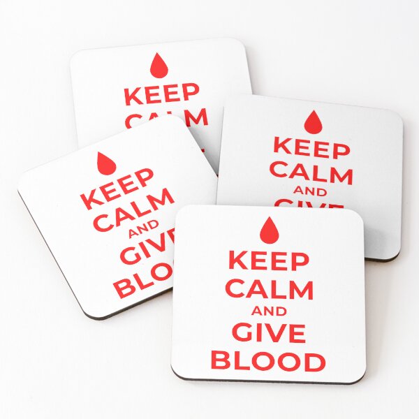 Item preview, Keep Calm and Give Blood designed and sold by SocialAtrophy.