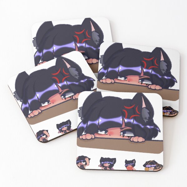 Item preview, Anime Cat Girl Sticker pack designed and sold by Nyamelon.