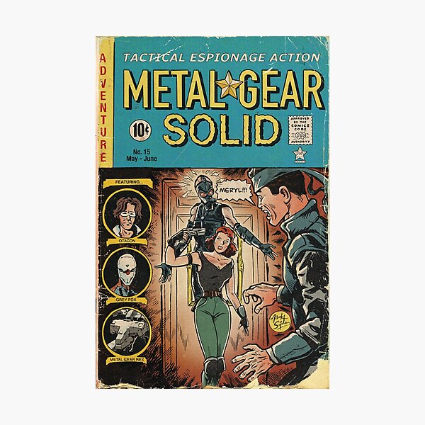 Item preview, "MERYL!" fan art comic cover designed and sold by MarkScicluna.