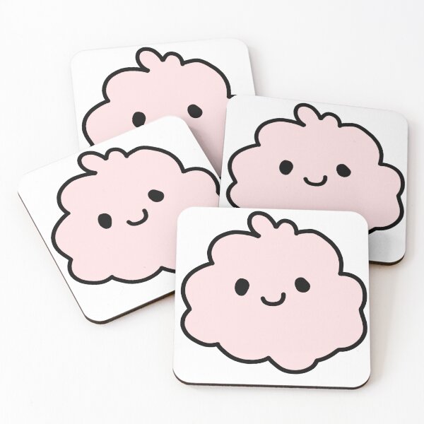 Item preview, red happy puff designed and sold by PuffPuffs.