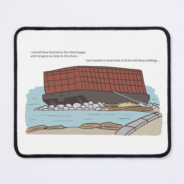 Item preview, Sad English Bay Barge designed and sold by Orcanadian.