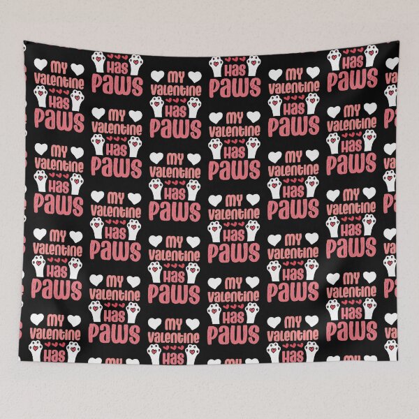 Item preview, My Valentines Has Paws designed and sold by foramelie.