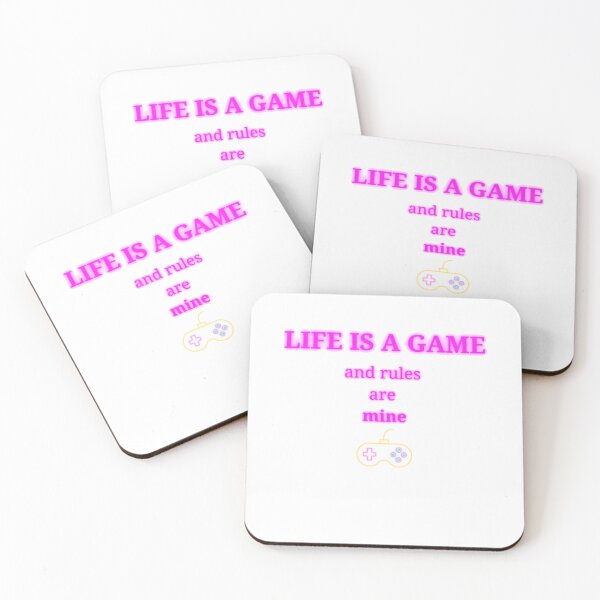 Item preview, Life is a game designed and sold by EnjoyLifeMerch.