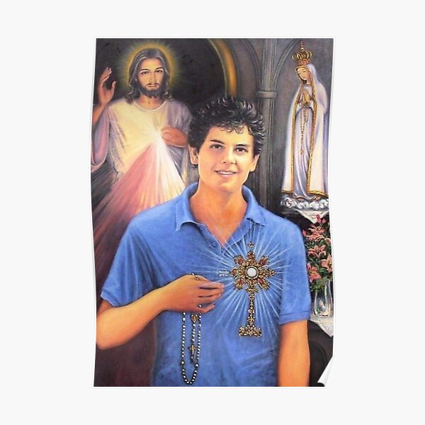 Blessed Carlo Acutis, Beato Carlo, Blessed Carlo, Liturgical colores Poster