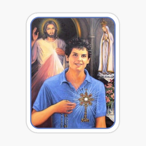 Item preview,  Blessed Carlo Acutis, Beato Carlo, Blessed Carlo, Liturgical colores designed and sold by AMDG Line.