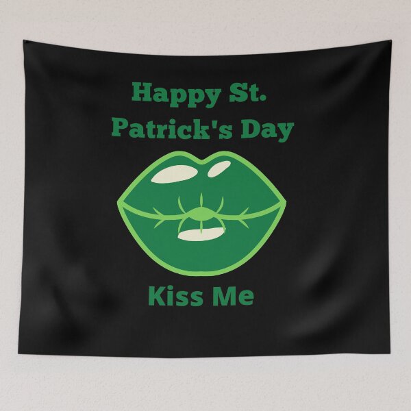 Item preview, Happy St. Patrick's Day Kiss Me designed and sold by teewearstyle.