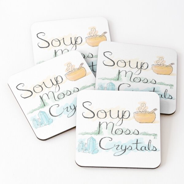 Item preview, Soup Moss Crystals Goblincore Live Laugh Love designed and sold by sheehanstudios.