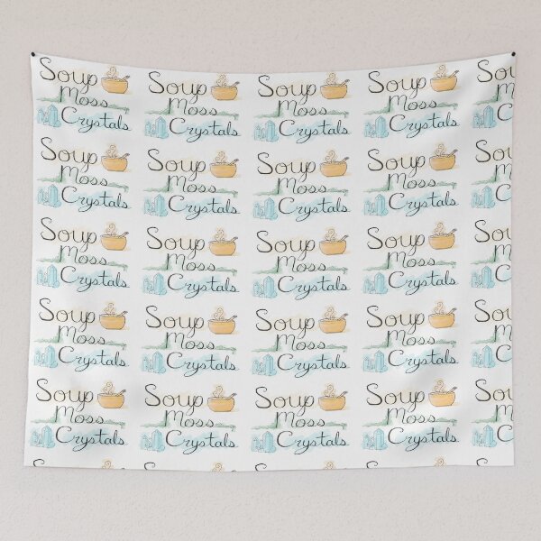 Item preview, Soup Moss Crystals Goblincore Live Laugh Love designed and sold by sheehanstudios.