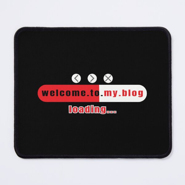 Item preview, Welcome To My Blog - Funny Quote designed and sold by FridPix.