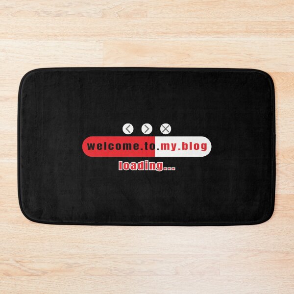 Item preview, Welcome To My Blog - Funny Quote designed and sold by FridPix.