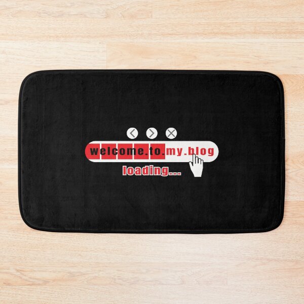 Item preview, Welcome To My Blog - Funny Quote designed and sold by FridPix.