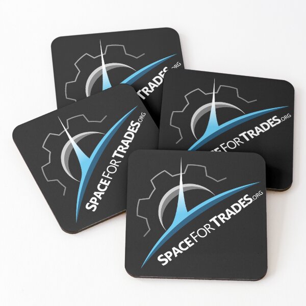 Item preview, SpaceForTrades.org Logo (angled, simplified text) designed and sold by HABZERO Designs.