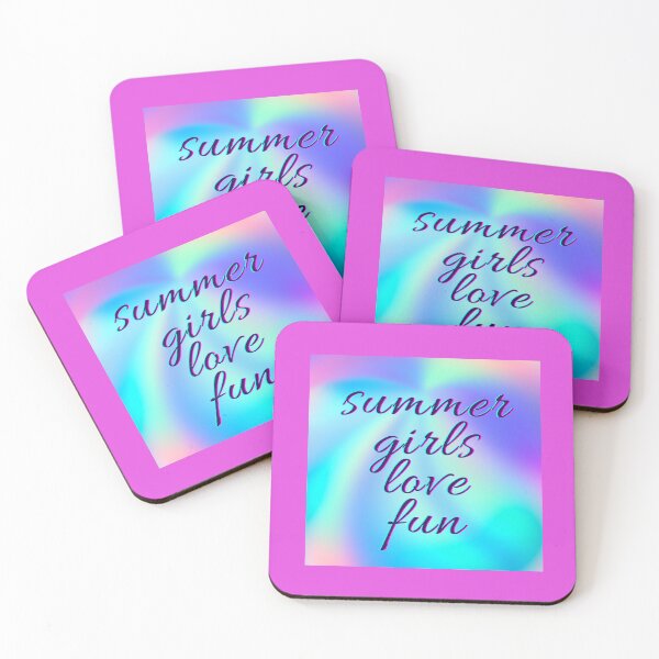 Item preview, Joyful and Bright Summer Girls Love Fun designed and sold by GoldenPine.