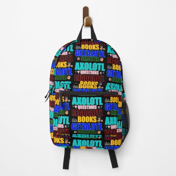 Item preview, Axolotl Questions Readalotl Books Getalotl Smarter Colorful Words designed and sold by artfulnotebook.