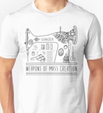 Camiseta ajustada Armas de creación en masa - Costura