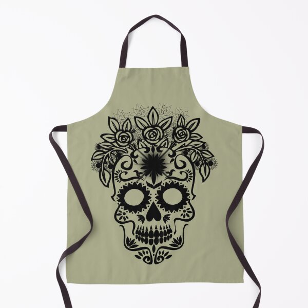Artikelvorschau, Black Skull Sugar Lady entworfen und verkauft von Gothic Fantasy.
