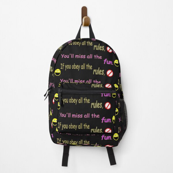 Item preview, Obey the rules, miss the fun. designed and sold by SacRob123.