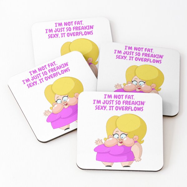 Item preview, I'M NOT FAT designed and sold by forgodandcountr.