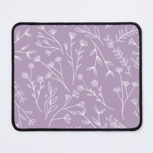 Item preview, Wildflowers Lilac Purple Zipper Pouch designed and sold by c1airearts.