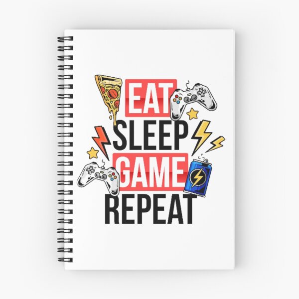 Item preview, Eat Sleep Game Repeat designed and sold by all4shop ★★★★★.