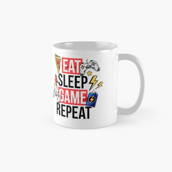 Item preview, Eat Sleep Game Repeat designed and sold by all4shop ★★★★★.