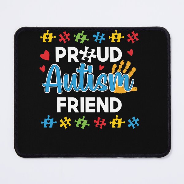 Item preview, Proud Friend Autism Awareness Month Matching Family Puzzle designed and sold by MadrigueraSM-.