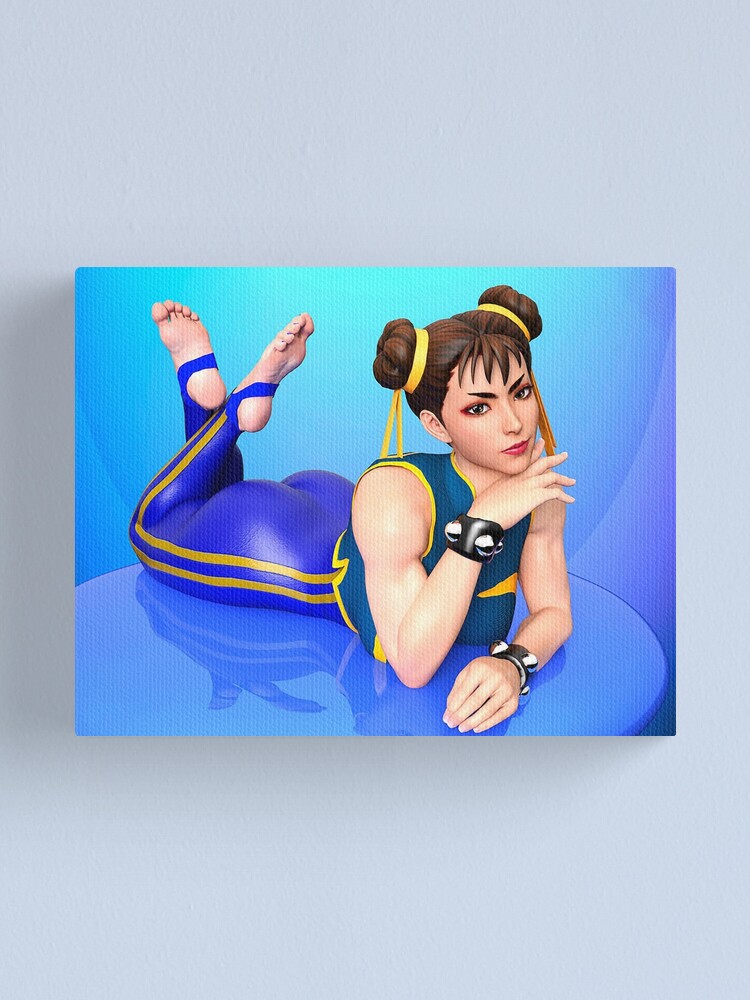 Chun Li Modeling Poster for Sale by HisAndHerShirts