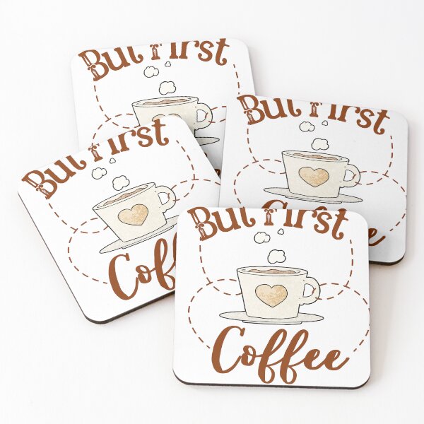 Item preview, Copy of But First Coffee  designed and sold by ATWAK.